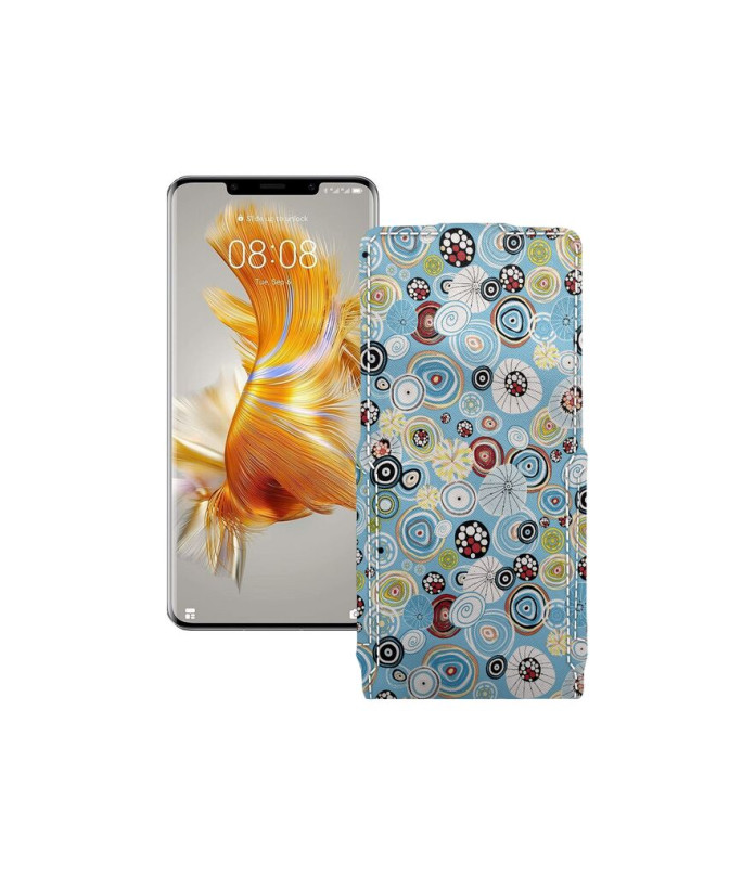 Чохол-флип з екошкіри для телефону Huawei Mate 50 pro