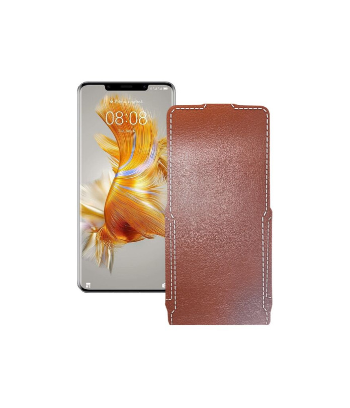Чохол-флип з екошкіри для телефону Huawei Mate 50 pro