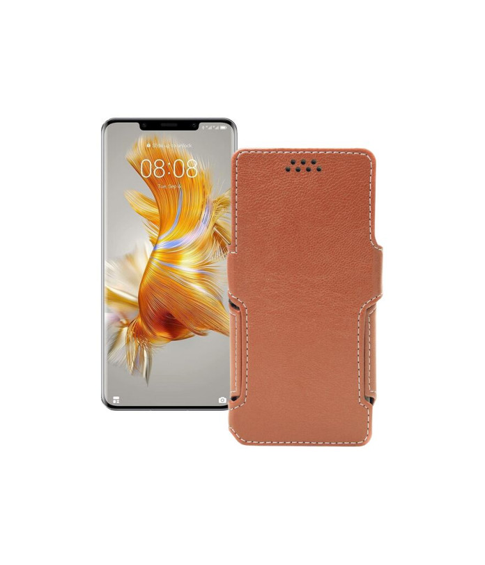 Чохол-книжка з екошкіри для телефону Huawei Mate 50 pro