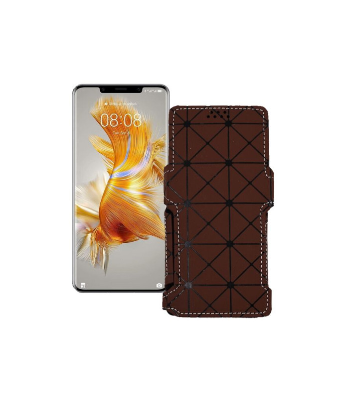 Чохол-книжка з екошкіри для телефону Huawei Mate 50 pro