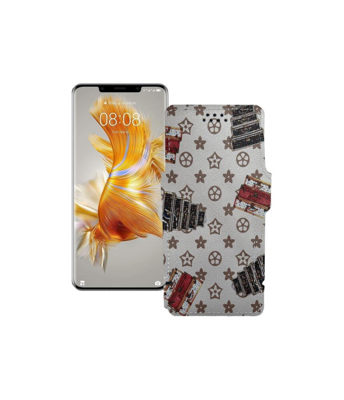 Чохол-книжка з екошкіри для телефону Huawei Mate 50 pro