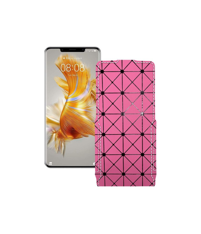 Чохол-флип з екошкіри для телефону Huawei Mate 50 pro