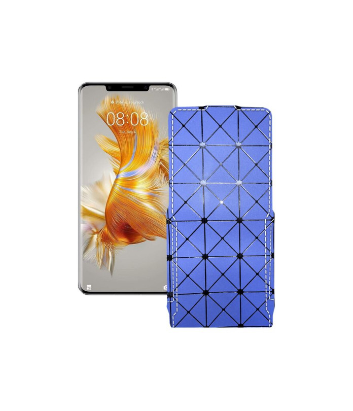 Чохол-флип з екошкіри для телефону Huawei Mate 50 pro