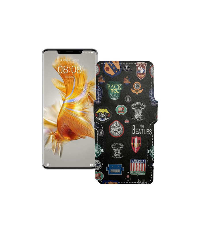 Чохол-книжка з екошкіри для телефону Huawei Mate 50 pro