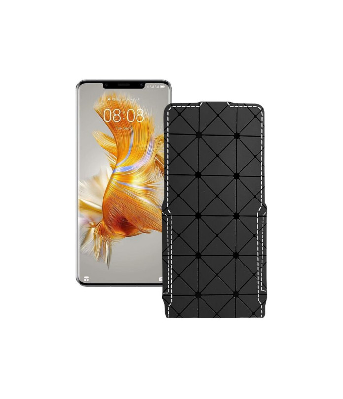 Чохол-флип з екошкіри для телефону Huawei Mate 50 pro