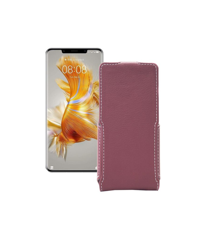 Чохол-флип з екошкіри для телефону Huawei Mate 50 pro