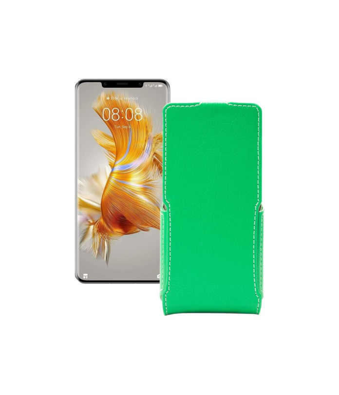 Чохол-флип з екошкіри для телефону Huawei Mate 50 pro