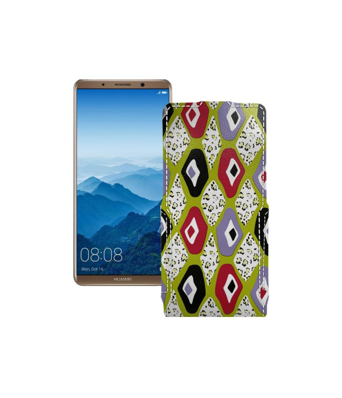 Чохол-флип з екошкіри для телефону Huawei Mate 10 Pro