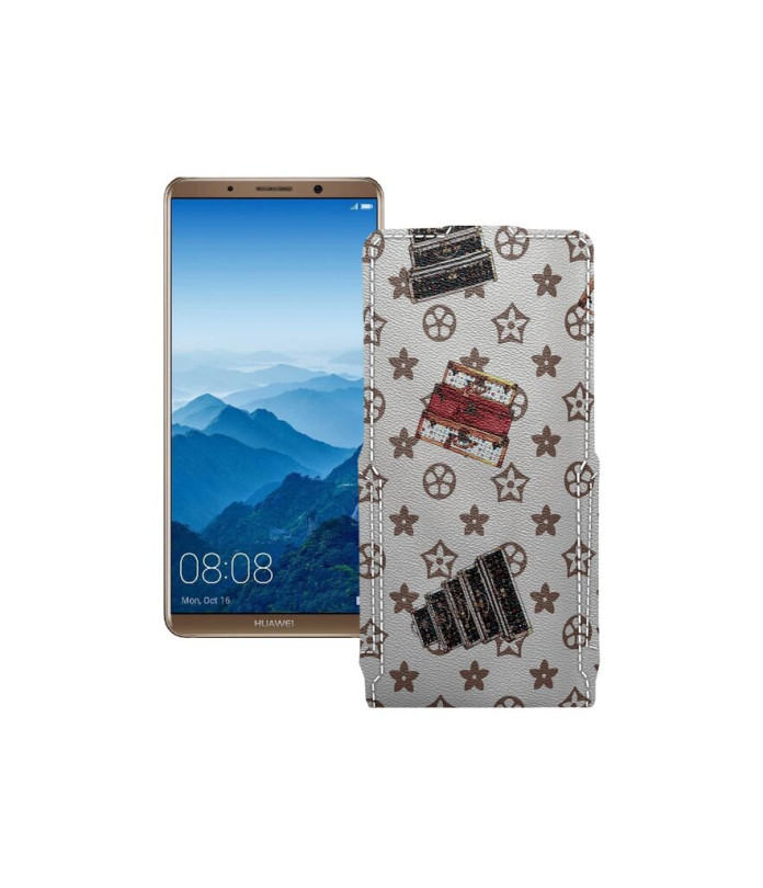 Чохол-флип з екошкіри для телефону Huawei Mate 10 Pro