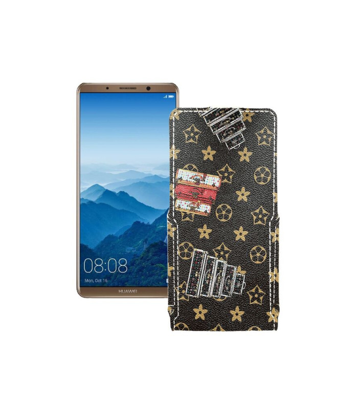 Чохол-флип з екошкіри для телефону Huawei Mate 10 Pro