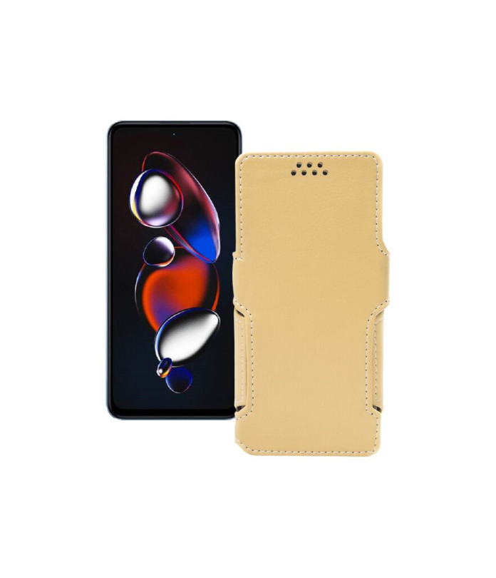 Чохол-книжка з екошкіри для телефону Xiaomi Redmi Note 12T Pro