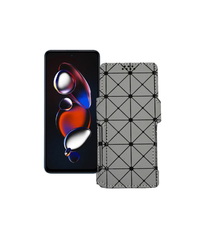 Чохол-книжка з екошкіри для телефону Xiaomi Redmi Note 12T Pro