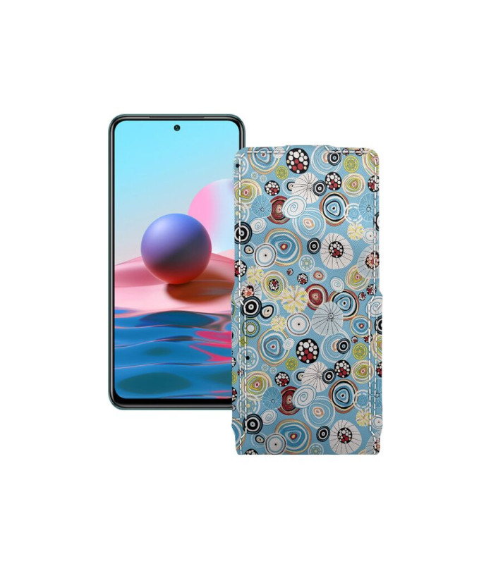 Чохол-флип з екошкіри для телефону Xiaomi Redmi Note 10 2021