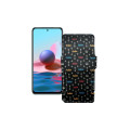 Чохол-книжка з екошкіри для телефону Xiaomi Redmi Note 10 2021