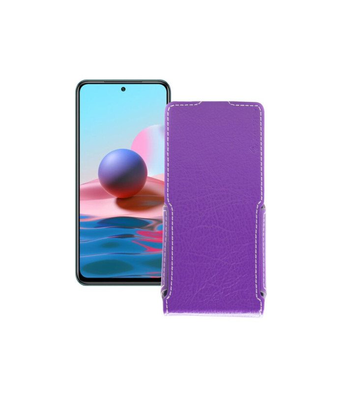 Чохол-флип з екошкіри для телефону Xiaomi Redmi Note 10 2021