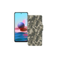 Чохол-книжка з екошкіри для телефону Xiaomi Redmi Note 10 2021