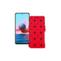 Чохол-книжка з екошкіри для телефону Xiaomi Redmi Note 10 2021