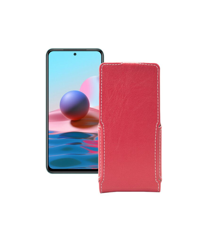 Чохол-флип з екошкіри для телефону Xiaomi Redmi Note 10 2021