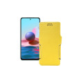 Чохол-книжка з екошкіри для телефону Xiaomi Redmi Note 10 2021