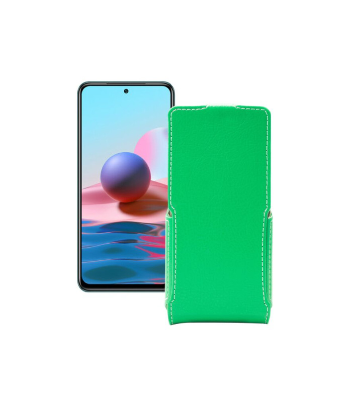 Чохол-флип з екошкіри для телефону Xiaomi Redmi Note 10 2021