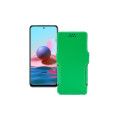 Чохол-книжка з екошкіри для телефону Xiaomi Redmi Note 10 2021