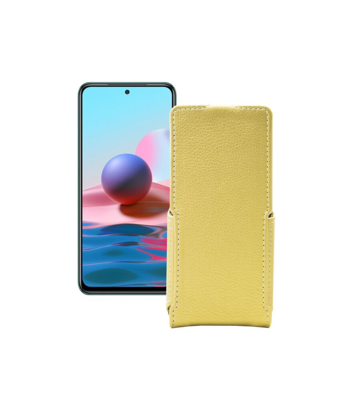 Чохол-флип з екошкіри для телефону Xiaomi Redmi Note 10 2021