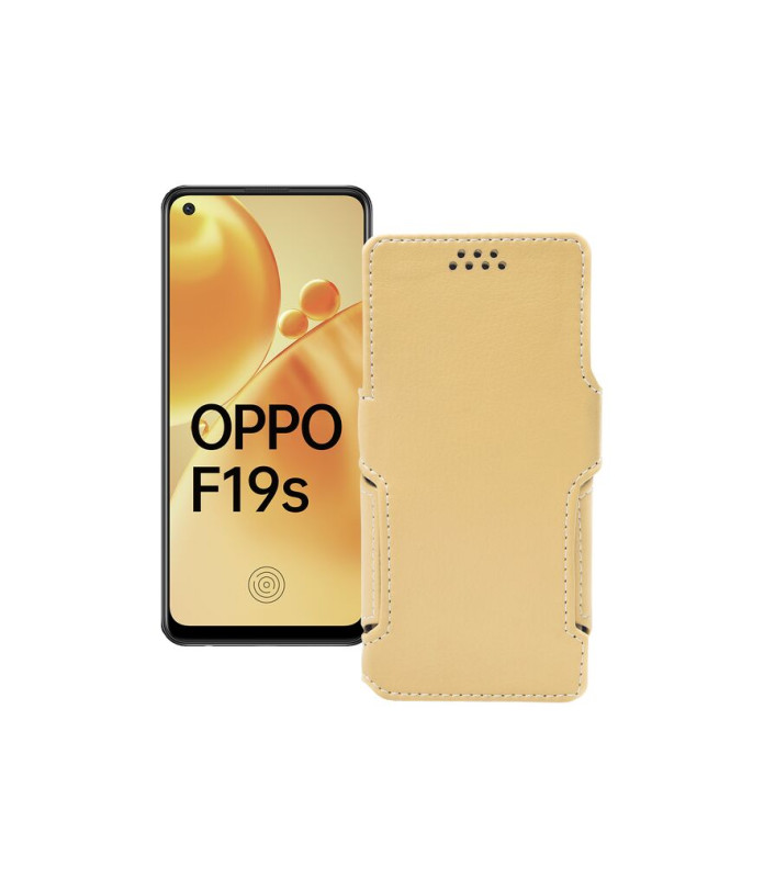 Чохол-книжка з екошкіри для телефону OPPO F19s