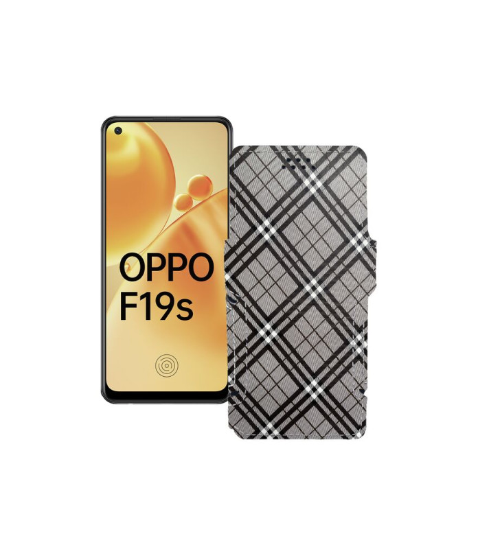 Чохол-книжка з екошкіри для телефону OPPO F19s