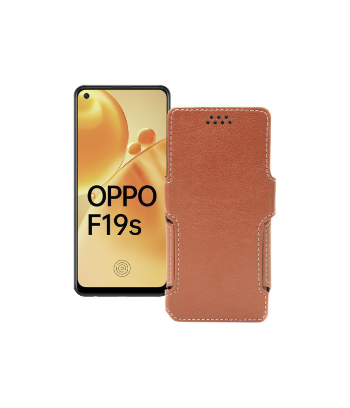 Чохол-книжка з екошкіри для телефону OPPO F19s