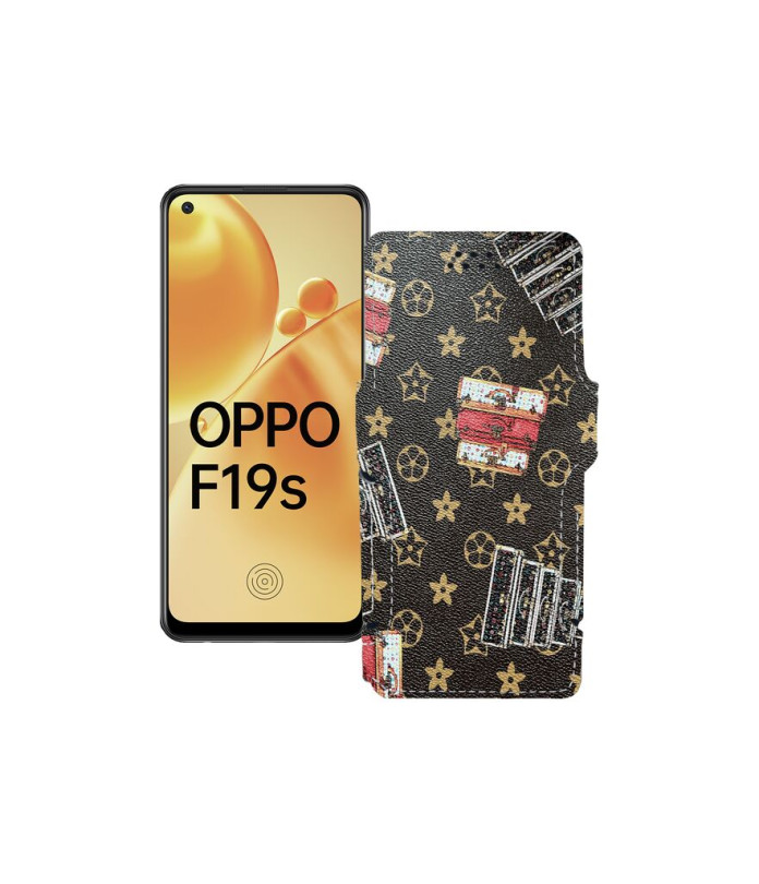 Чохол-книжка з екошкіри для телефону OPPO F19s