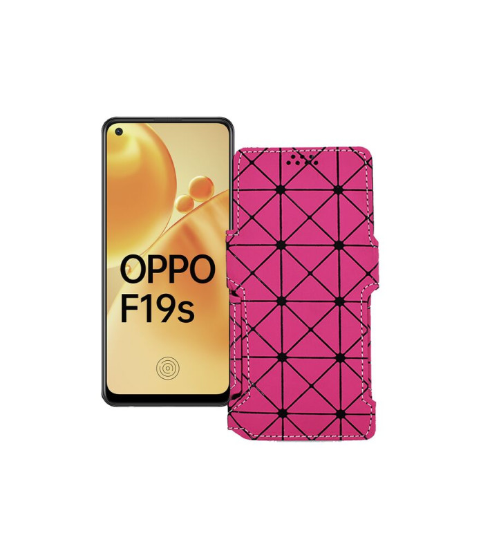 Чохол-книжка з екошкіри для телефону OPPO F19s