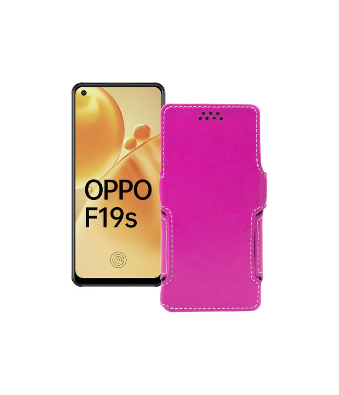 Чохол-книжка з екошкіри для телефону OPPO F19s