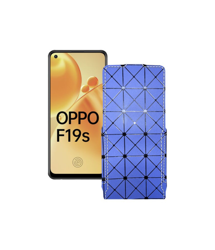 Чохол-флип з екошкіри для телефону OPPO F19s