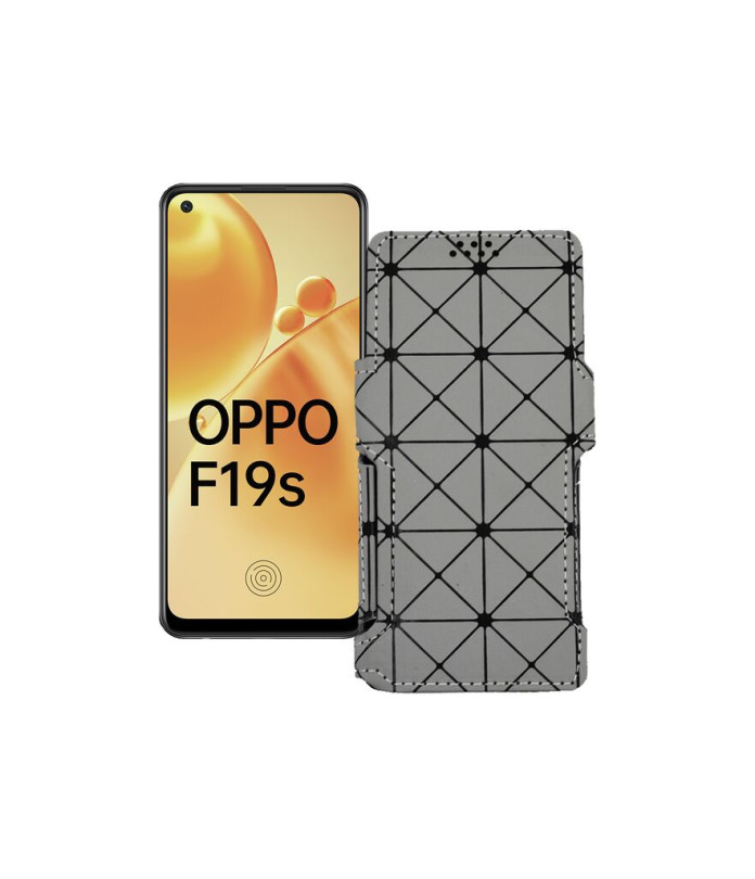 Чохол-книжка з екошкіри для телефону OPPO F19s