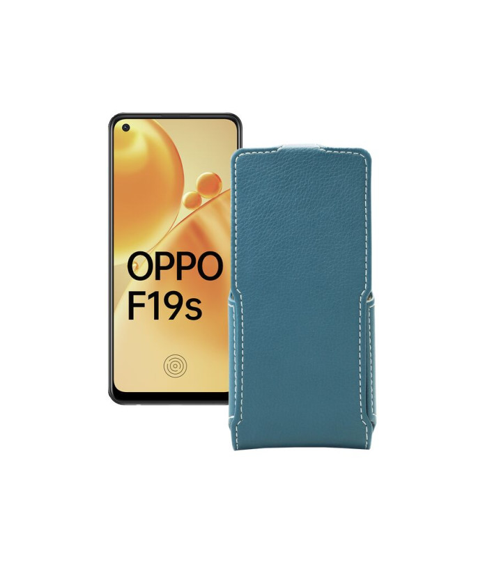 Чохол-флип з екошкіри для телефону OPPO F19s