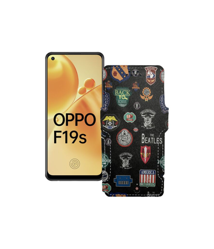 Чохол-книжка з екошкіри для телефону OPPO F19s