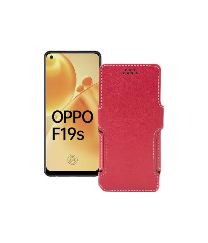 Чохол-книжка з екошкіри для телефону OPPO F19s