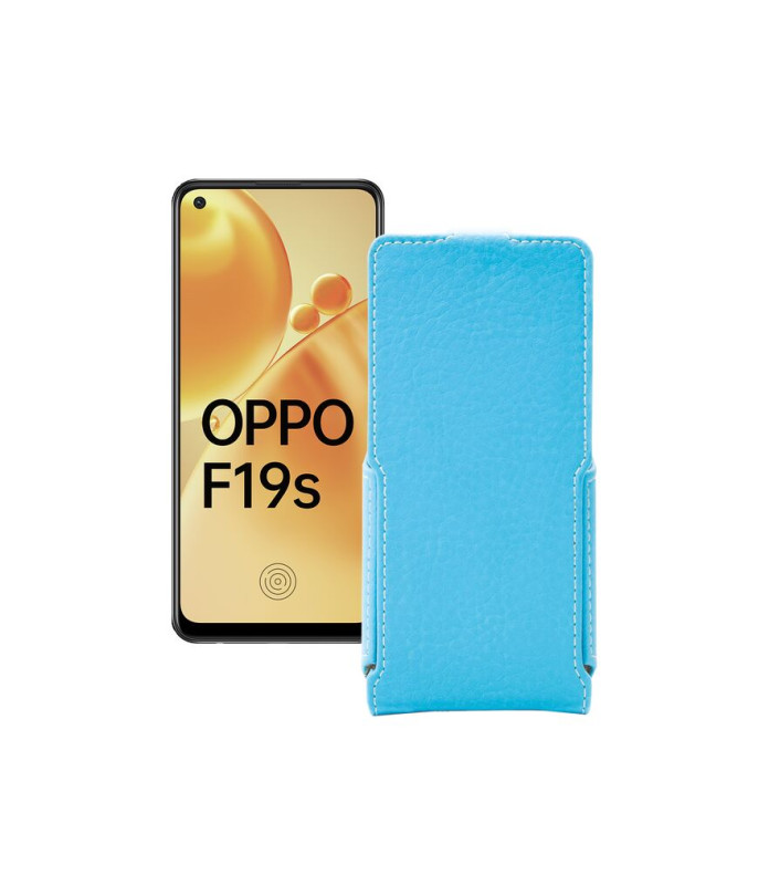 Чохол-флип з екошкіри для телефону OPPO F19s