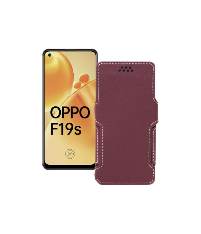 Чохол-книжка з екошкіри для телефону OPPO F19s