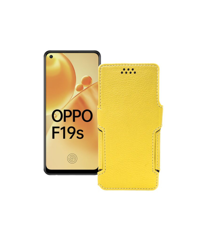 Чохол-книжка з екошкіри для телефону OPPO F19s