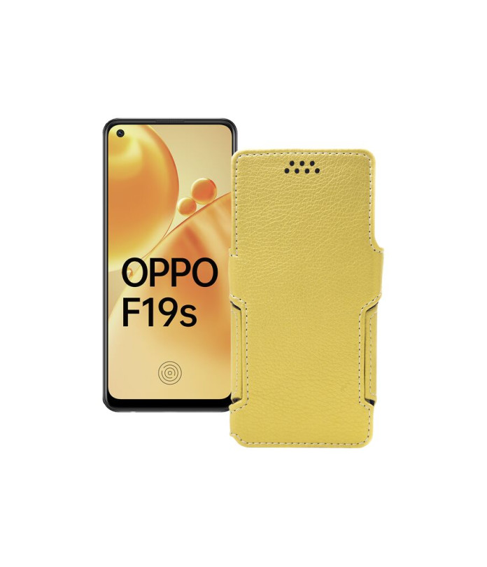 Чохол-книжка з екошкіри для телефону OPPO F19s