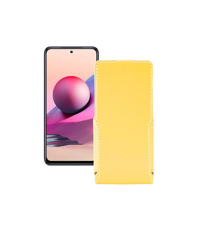 Чохол-флип з екошкіри для телефону Xiaomi Redmi Note 10s 2021