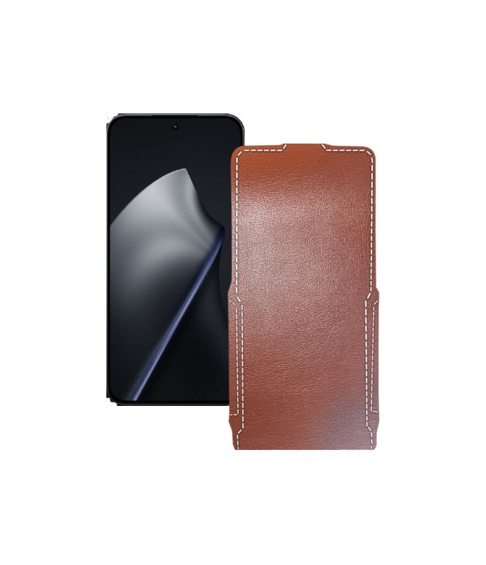 Чохол-флип з екошкіри для телефону Xiaomi 15T