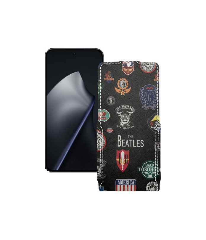 Чохол-флип з екошкіри для телефону Xiaomi 15T