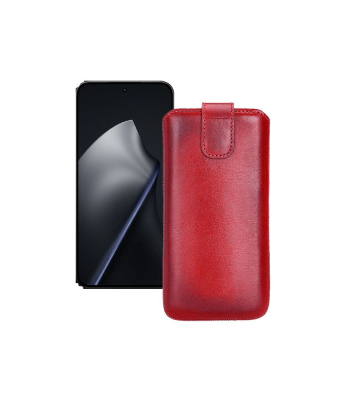 Витяжка з екошкіри для телефону Xiaomi 15T