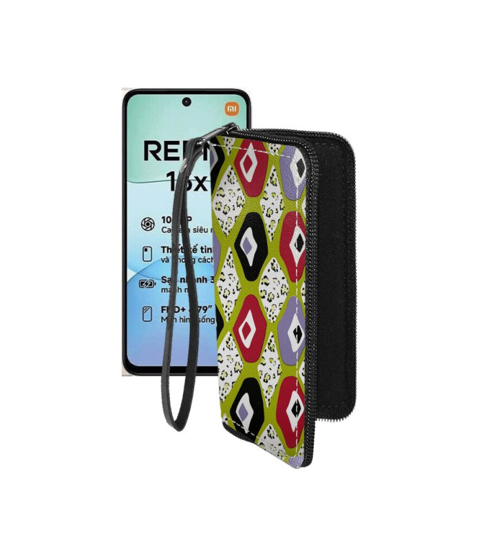 Чохол-гаманець з екошкіри для телефону Xiaomi Redmi 13x