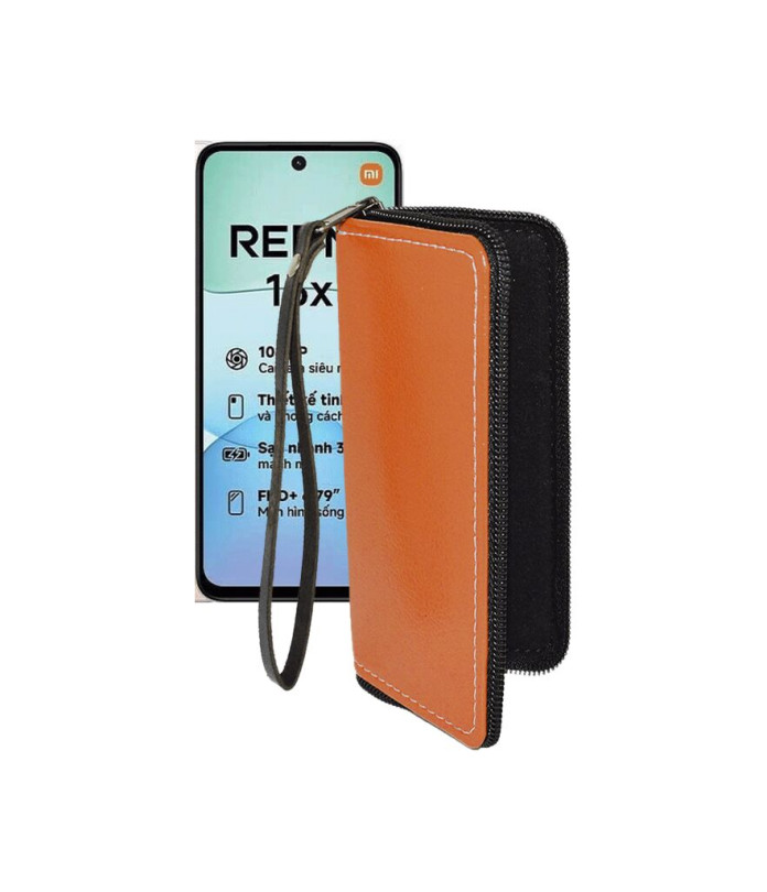 Чохол-гаманець з екошкіри для телефону Xiaomi Redmi 13x