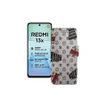 Чохол-книжка з екошкіри для телефону Xiaomi Redmi 13x