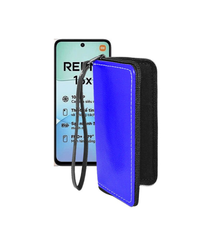 Чохол-гаманець з екошкіри для телефону Xiaomi Redmi 13x