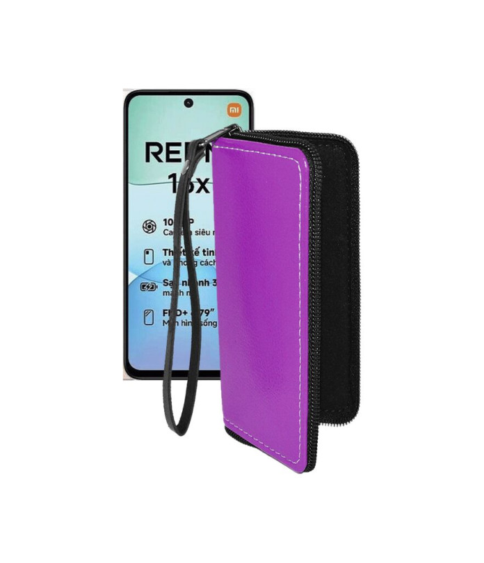 Чохол-гаманець з екошкіри для телефону Xiaomi Redmi 13x